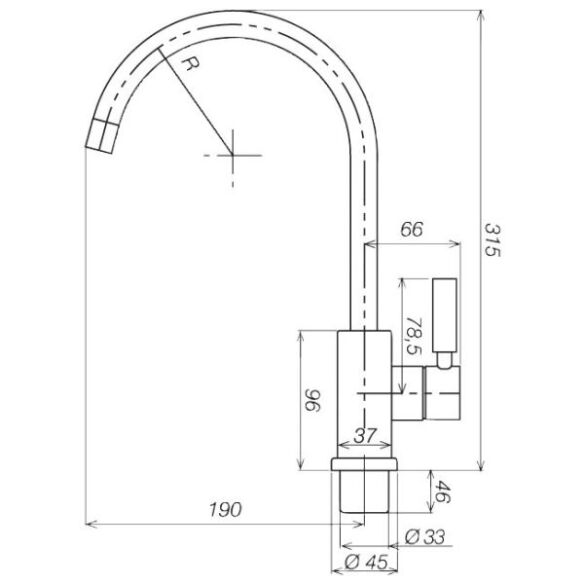 Einhebelmischer Keramik Trend S