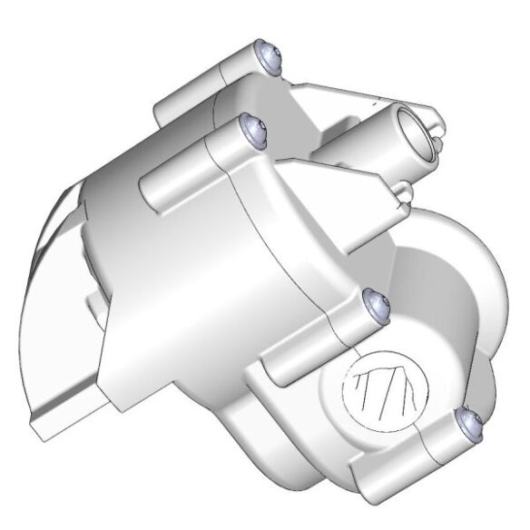 Getriebe An-/Abschwenkeinheit