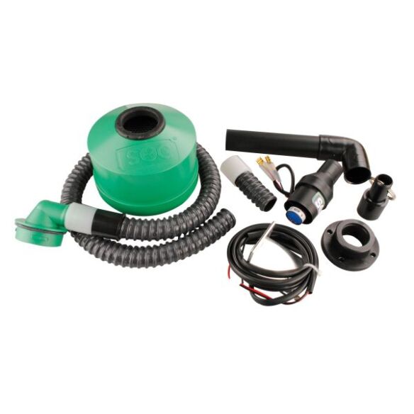 Elektrische WC-Entlüfung für C200, Türvariante weiß