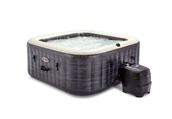 Intex Whirlpool PureSpa Greystone Deluxe Square ⧄ 239 x 71 cm Intex Whirlpool PureSpa Greystone Deluxe Square ⧄ 239 x 71 cm