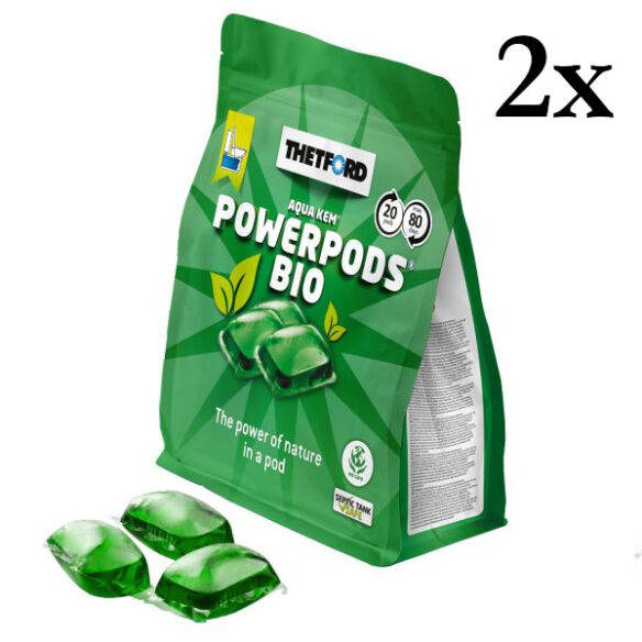 Toilettenzusatz PowerPods® Bio 2er Set